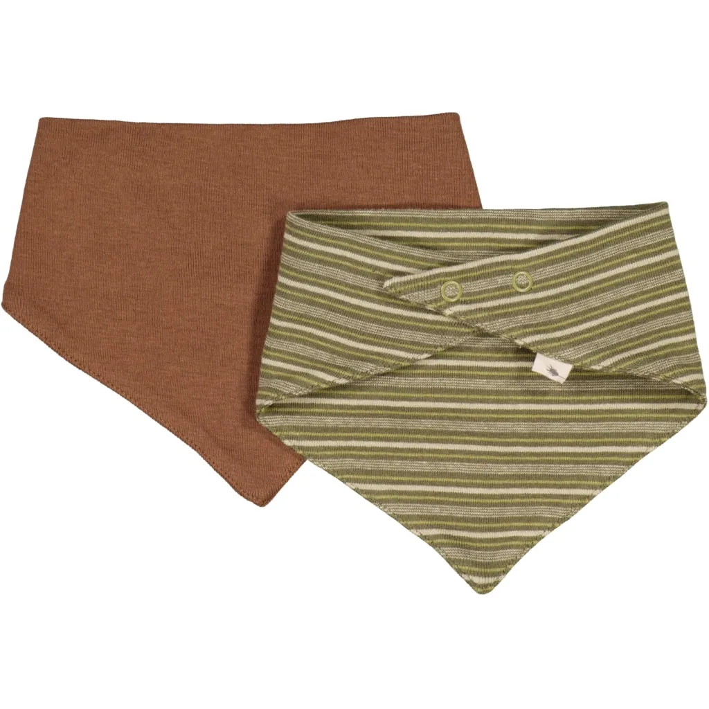 2 Bib Eden - stripe dry clay