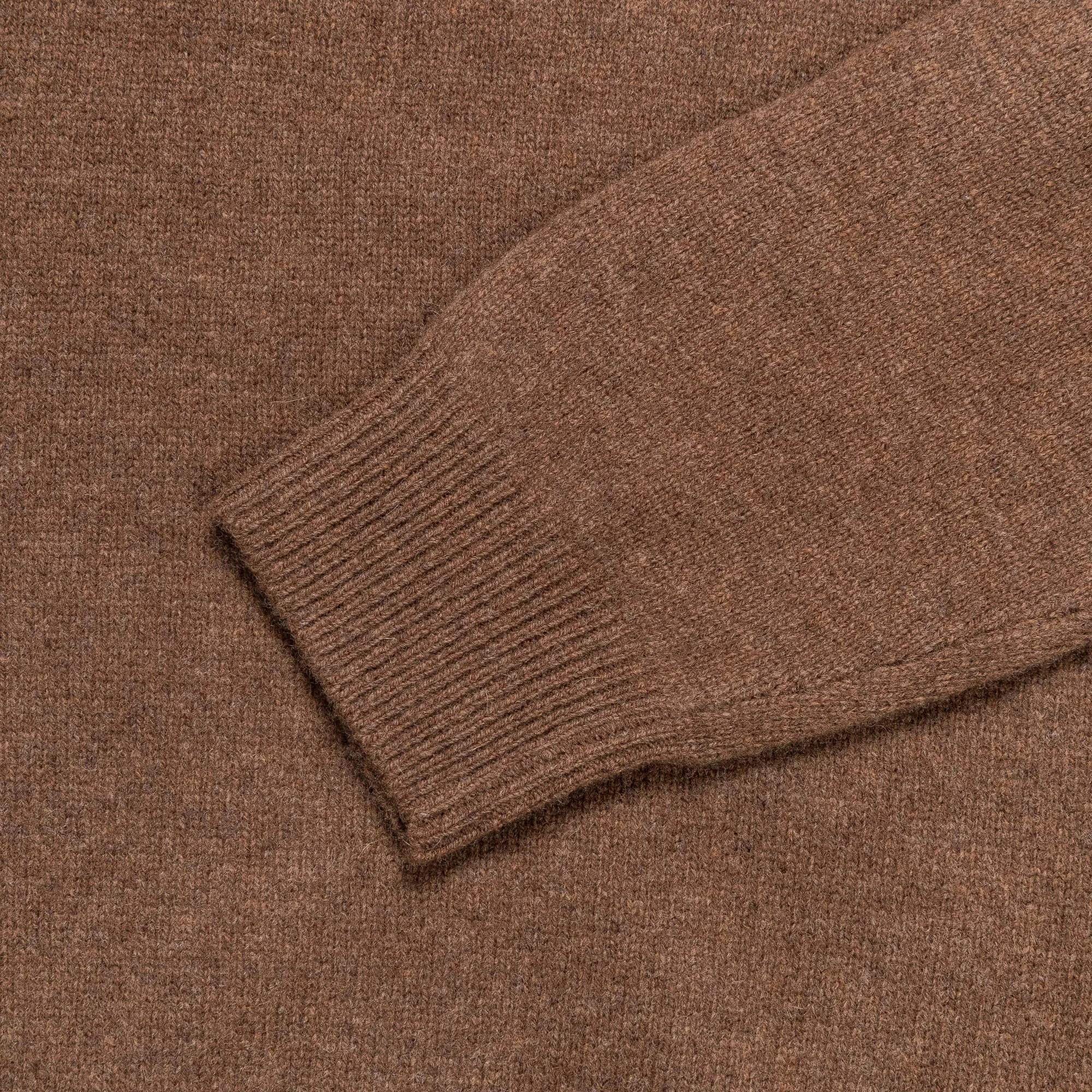 9G Knit Polo - Brown