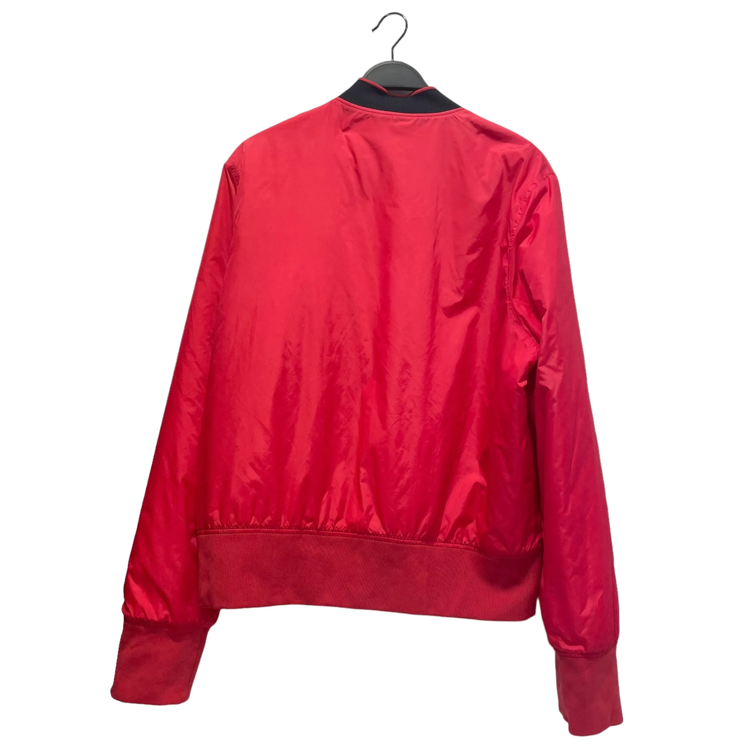 Acne Studios/Blouson/L/Nylon/RED/No Collar/reversable orange inside