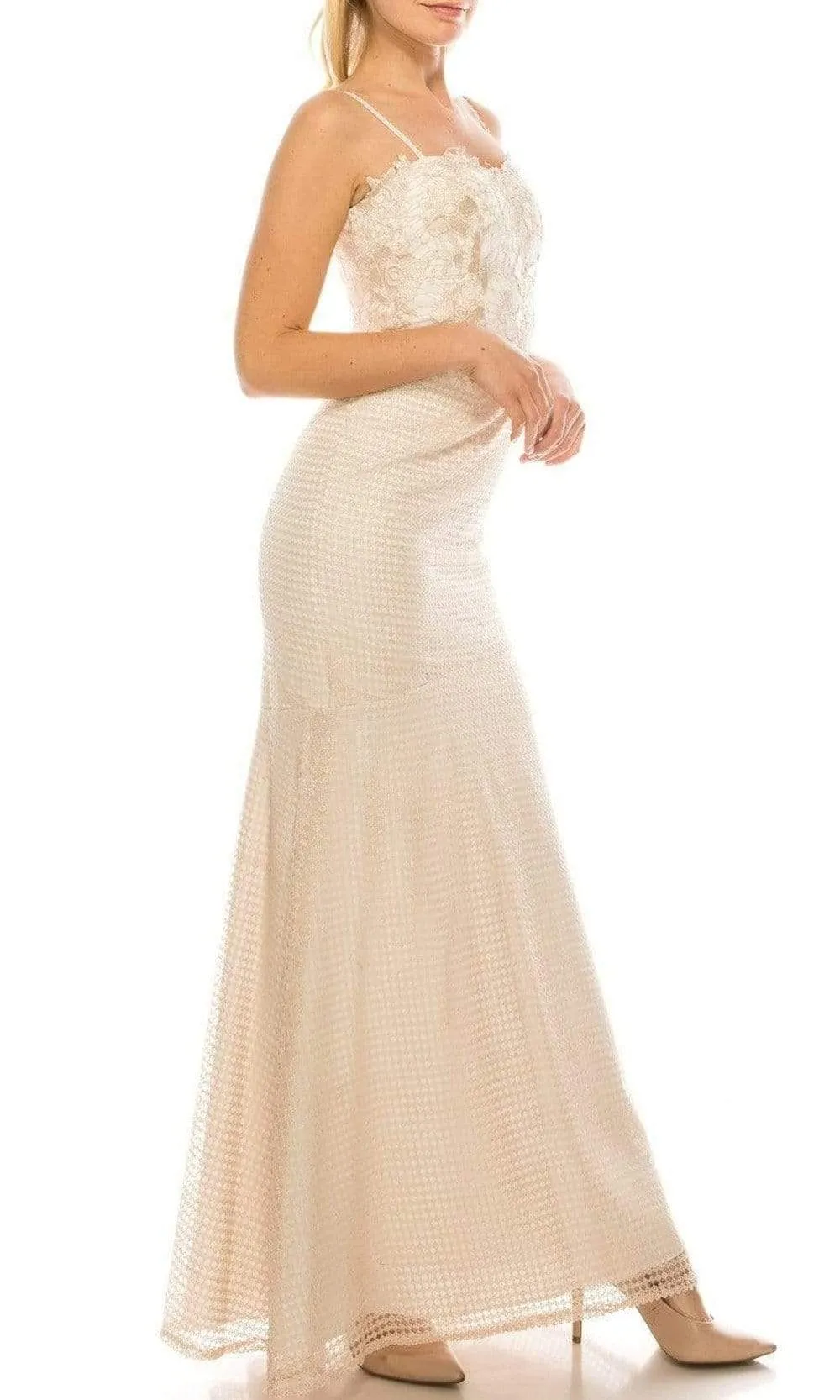 Aidan Mattox - 54468970 Lace Sweetheart Trumpet Dress