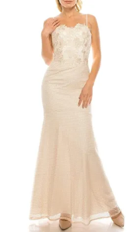 Aidan Mattox - 54468970 Lace Sweetheart Trumpet Dress