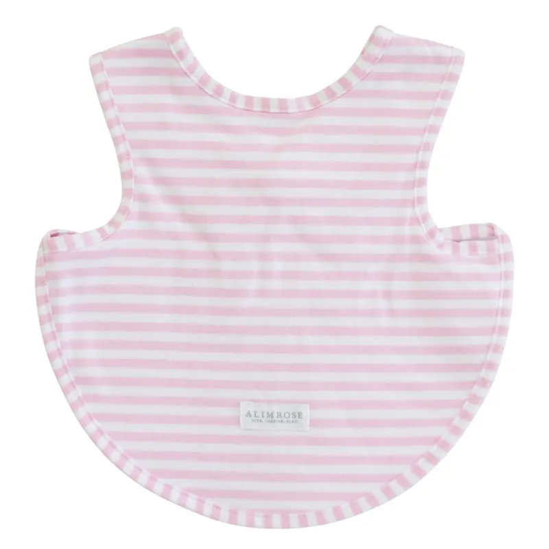 Alimrose - Bib Arm Holes Back Fastening Pink