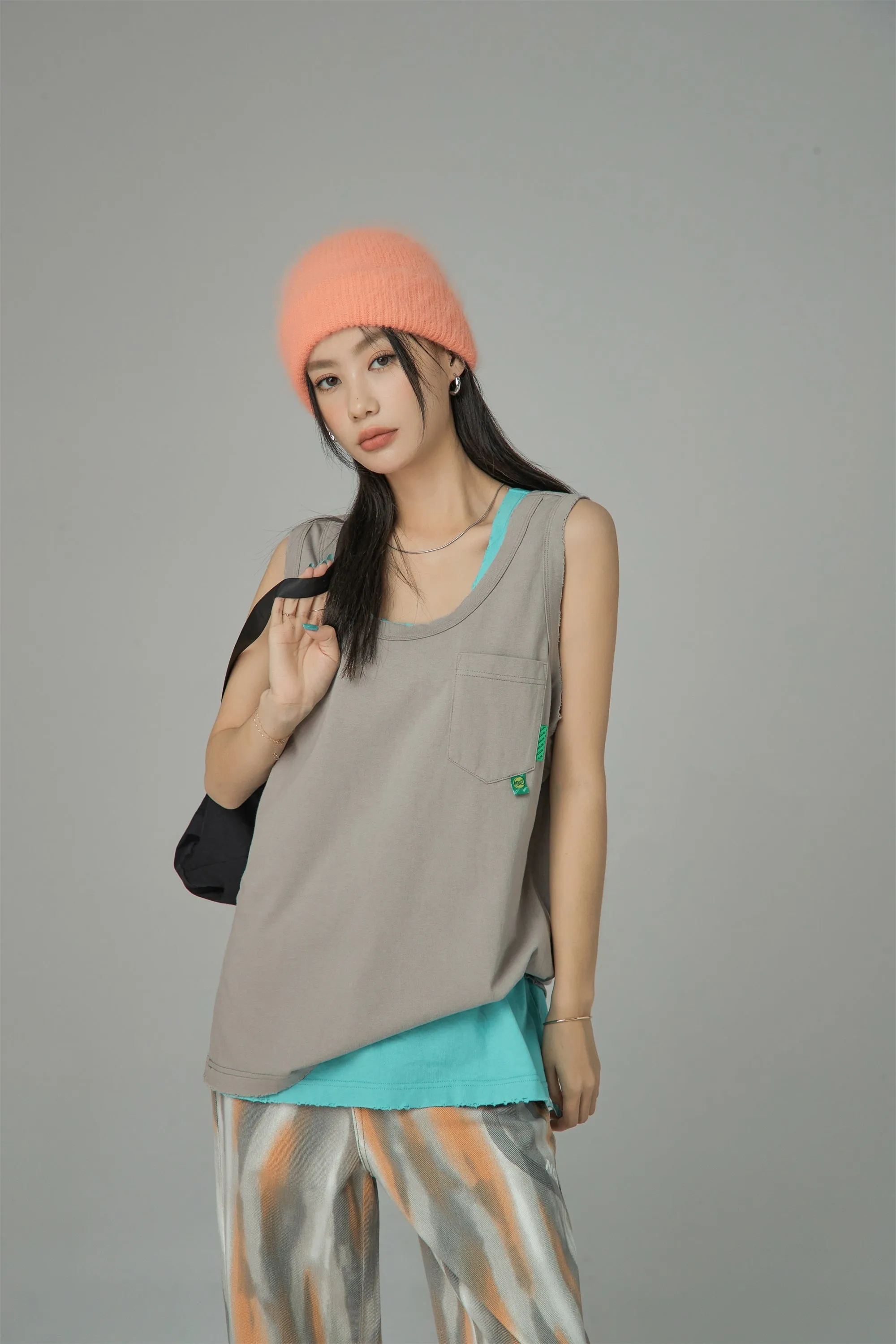 An Undisclose Location Sleeveless Top