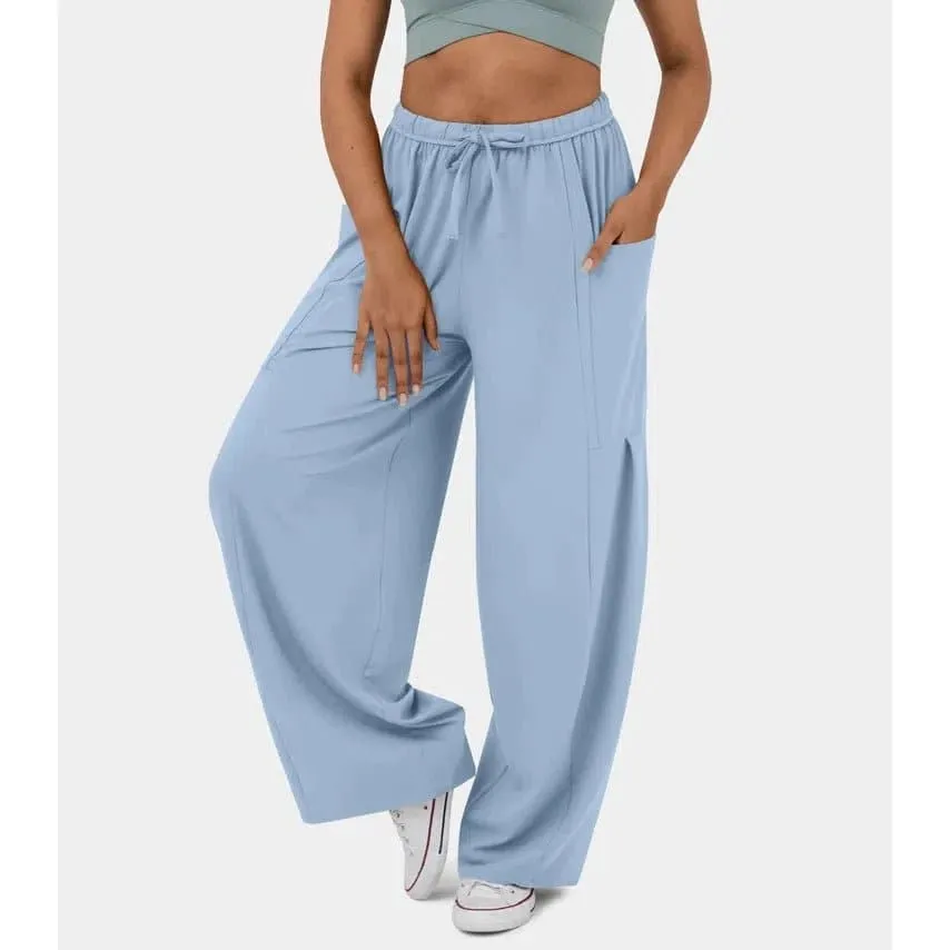 Athleisure Wide Leg Pants - Trendy & Comfortable High Waist Wide-Leg Pants | FITSHINLING