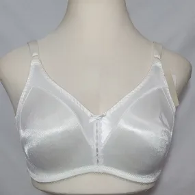 Bali 3820 Double Support Wirefree Bra 36B White NEW WITH TAGS