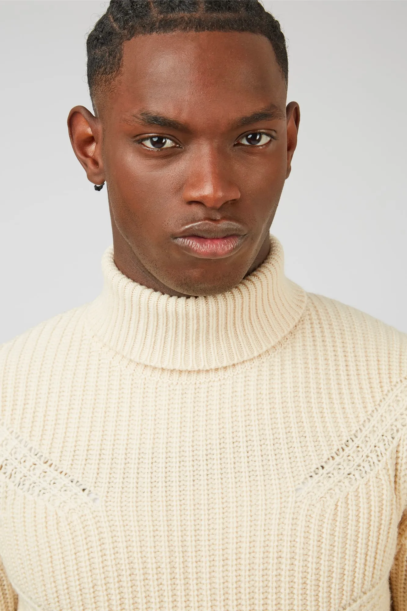 BEN SHERMAN ROLL NECK KNIT - 67864015