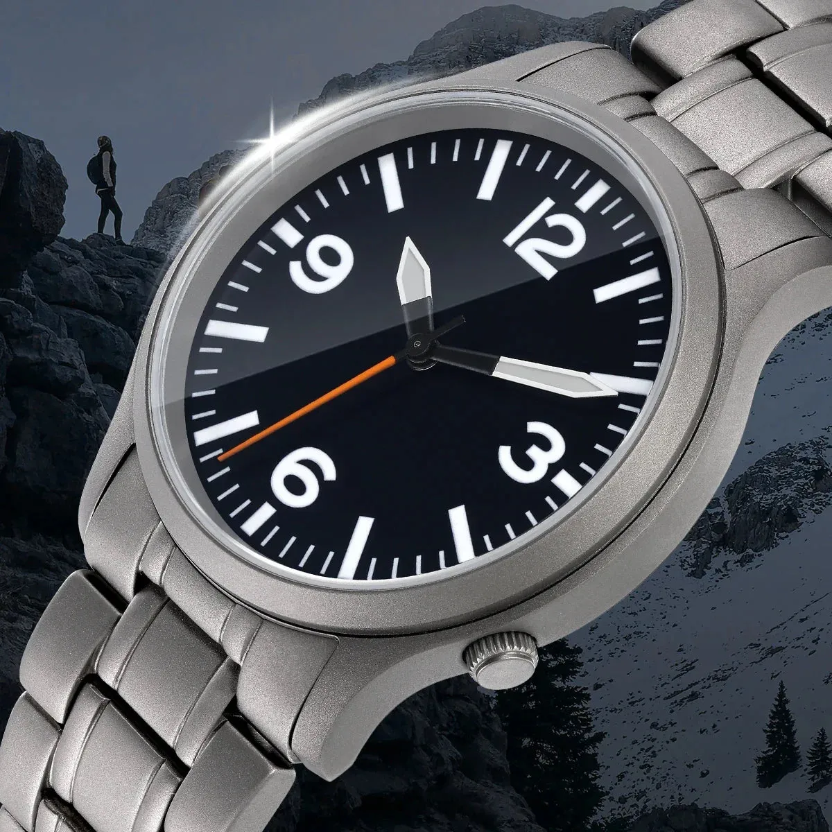 BERNY Full Titanium Watches for Men VH31.