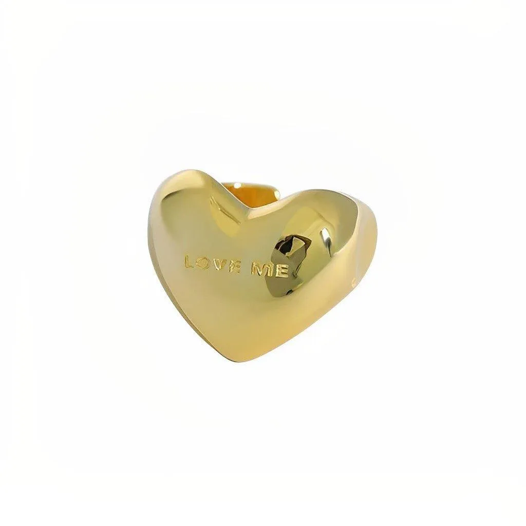 Bold Heart Ring - Maia