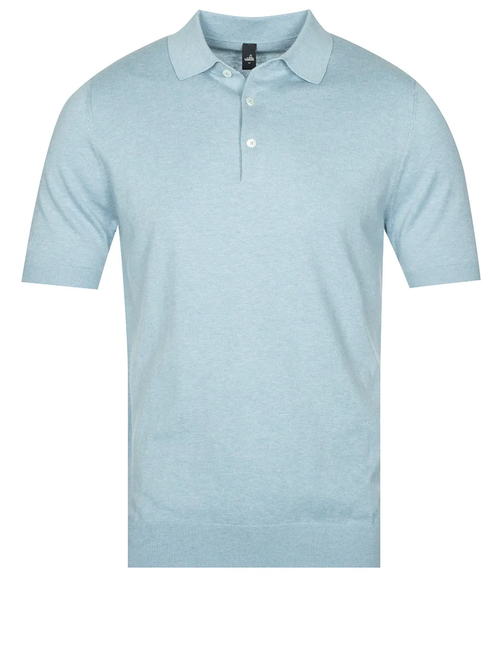 Cashmere Blend Polo Blue