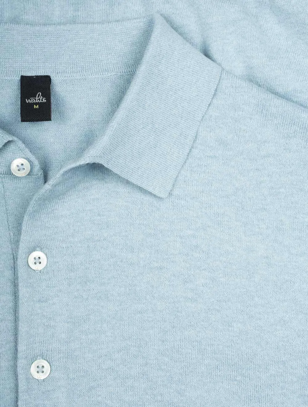 Cashmere Blend Polo Blue