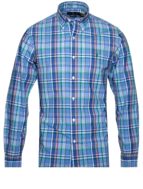 Check Buttondown Shirt Multi