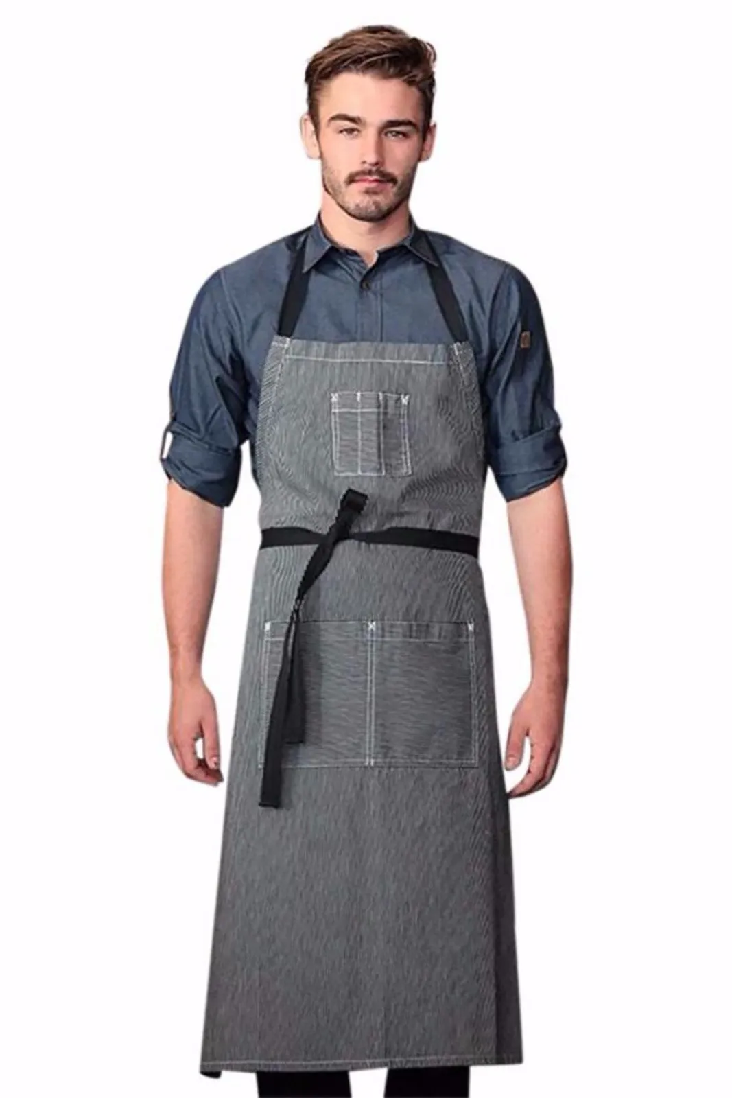 Chef Works Denim Chef Apron