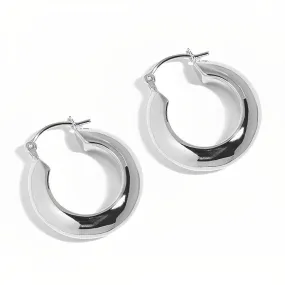 Chunky Hoop Earrings