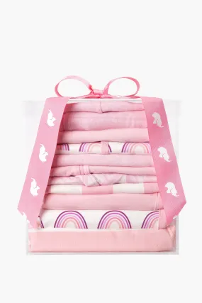 Classic Modern Layette Cuddle Box™️ - Pink