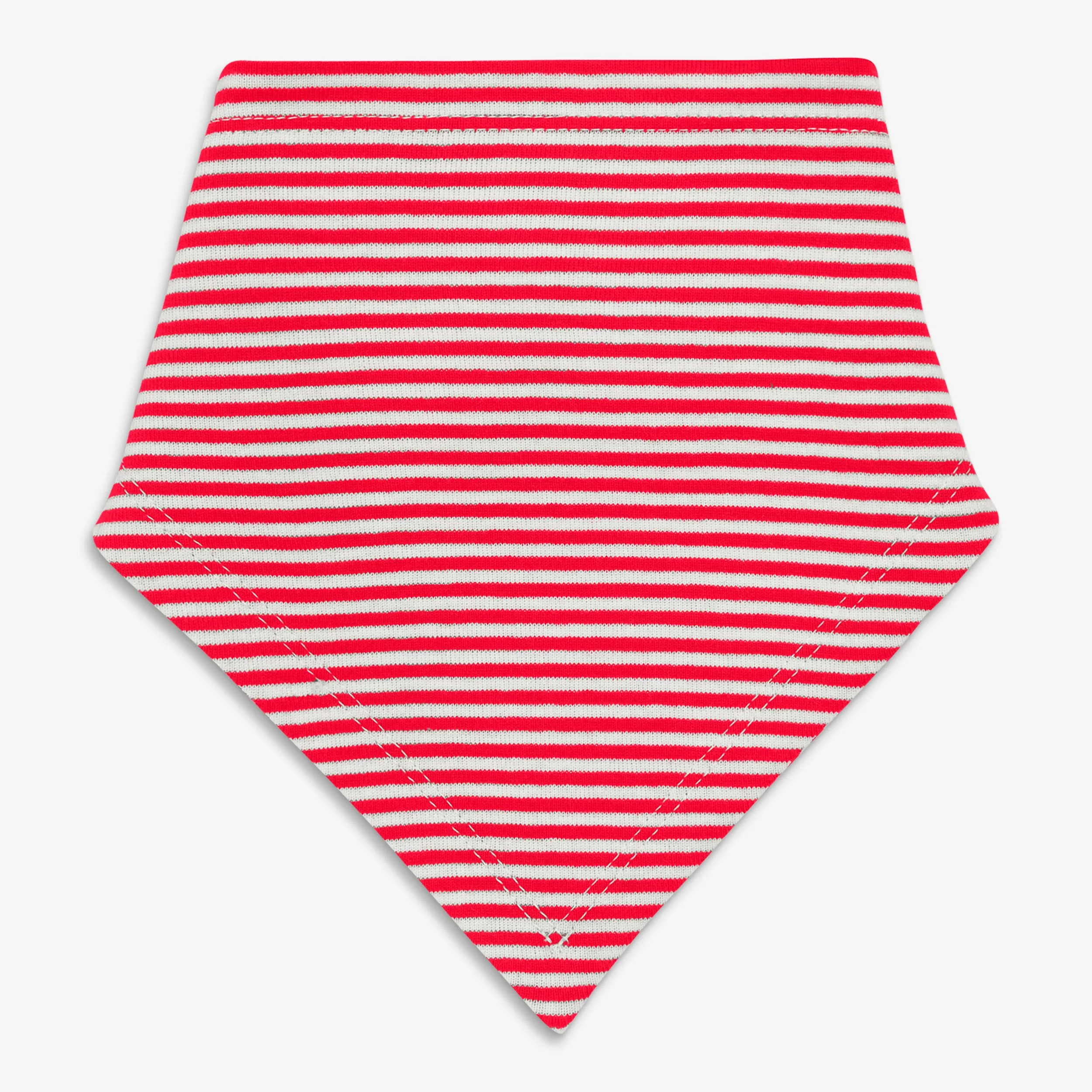 Clearance baby organic bib in mini stripe