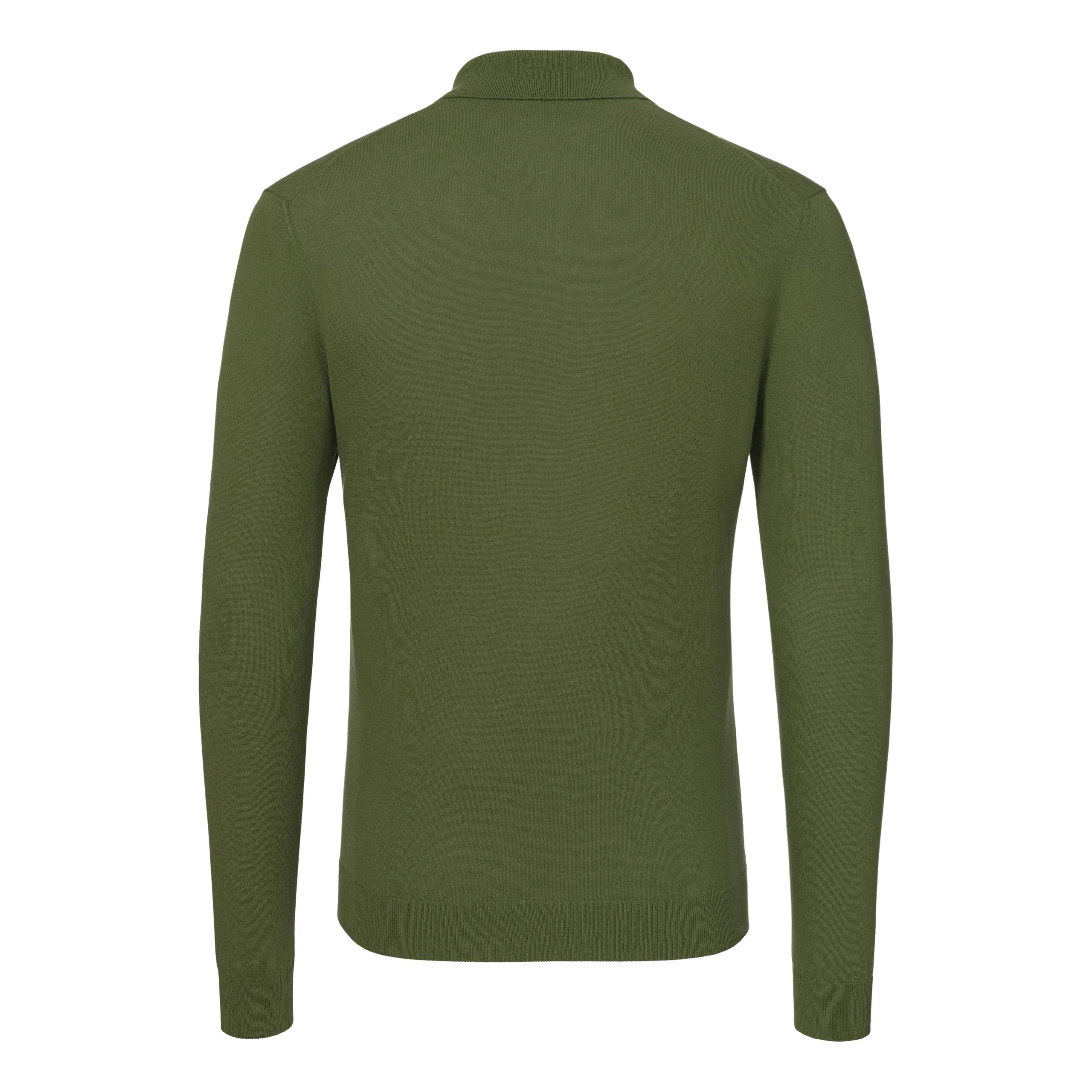 Cotton Polo Shirt in Green