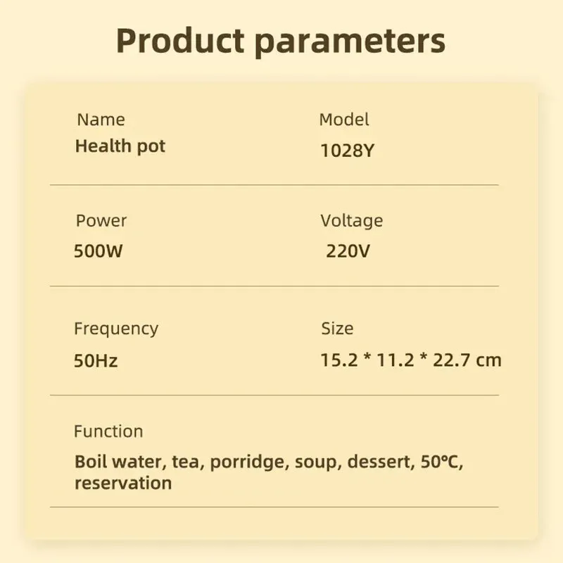 Electric Kettle TEMPERATURE DISPLAY