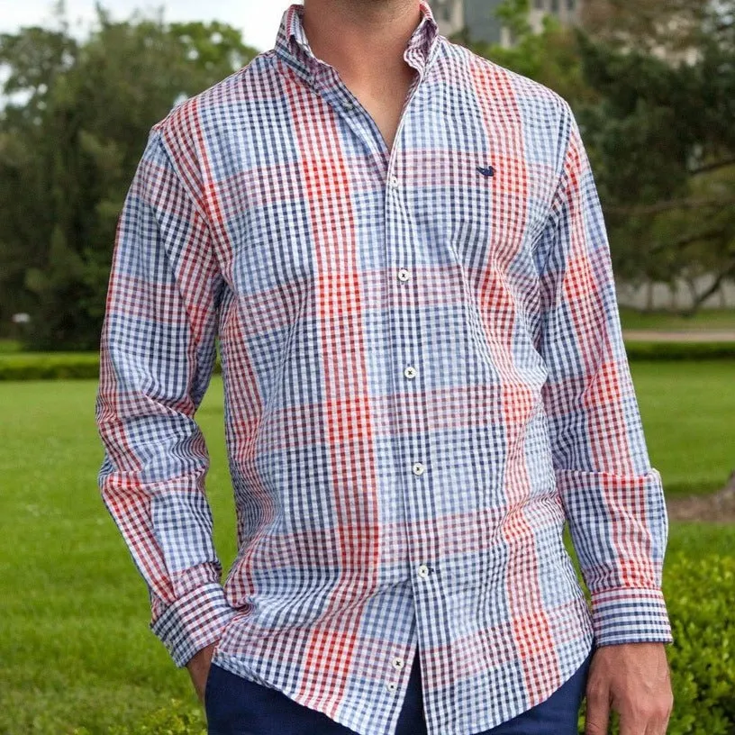 Everett Gingham Dress Shirt