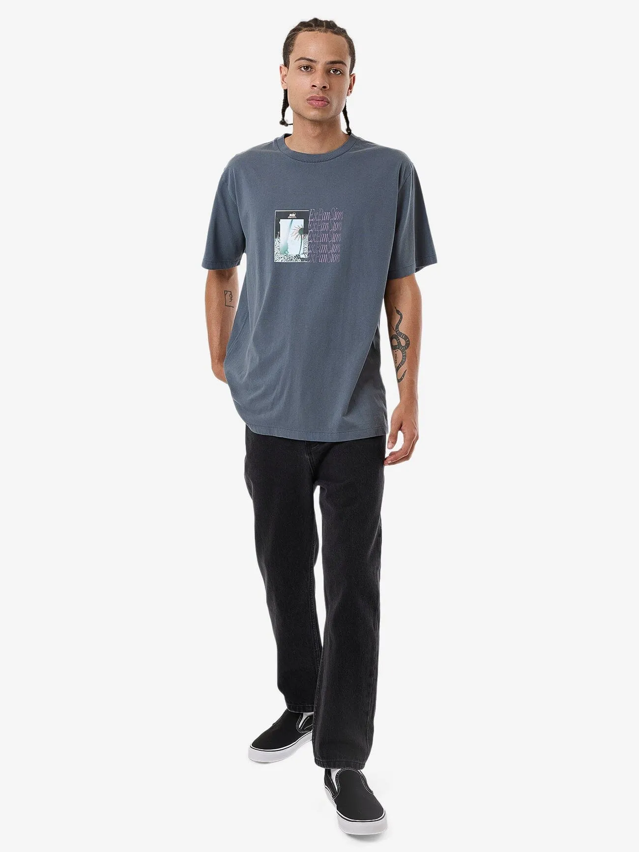 Expansions Merch Fit Tee - Dark Slate