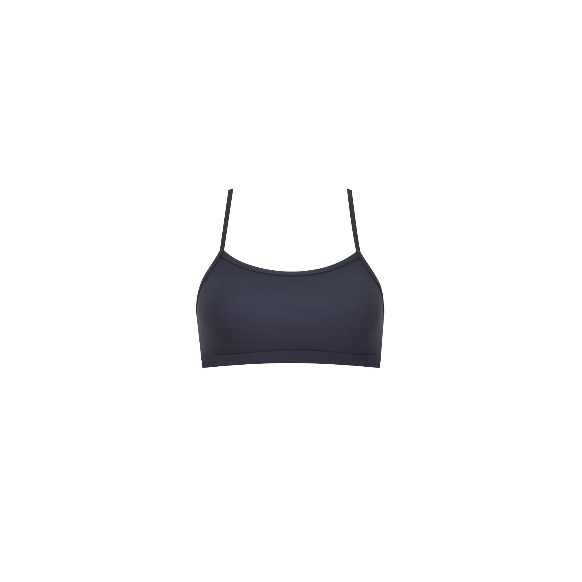 Gourami Tribelle Bra Top - Dark Grey