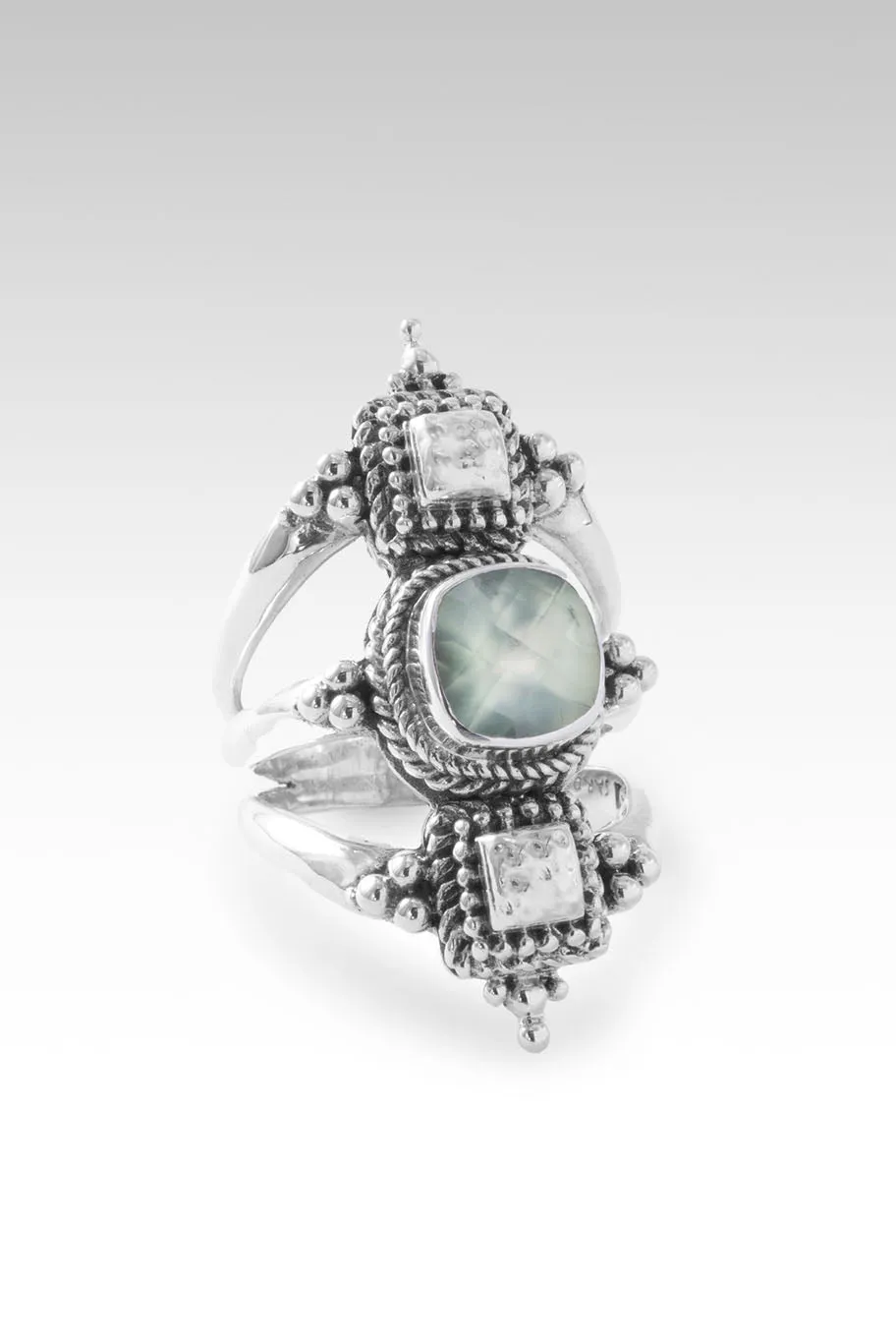 Heavenly Whispers Ring™ in Prehnite