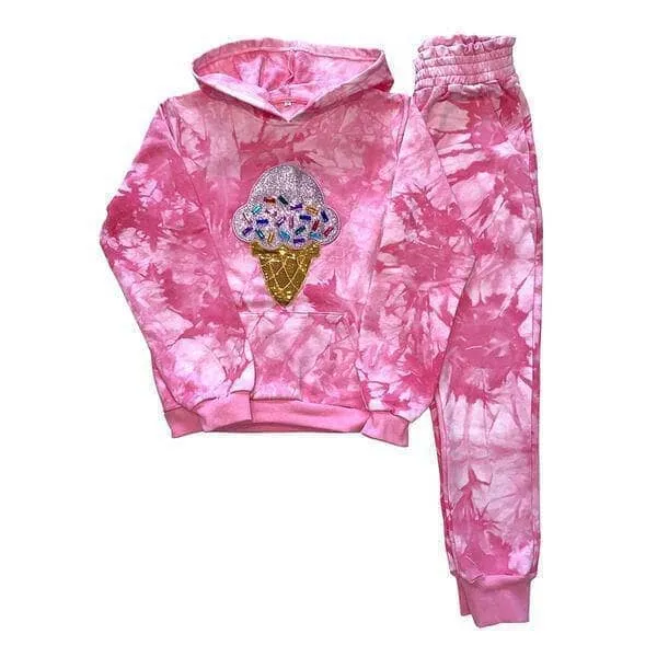 Ice Cream Tie Dye Set