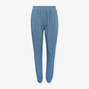 Indigo Denim Women's French Terry Joggers