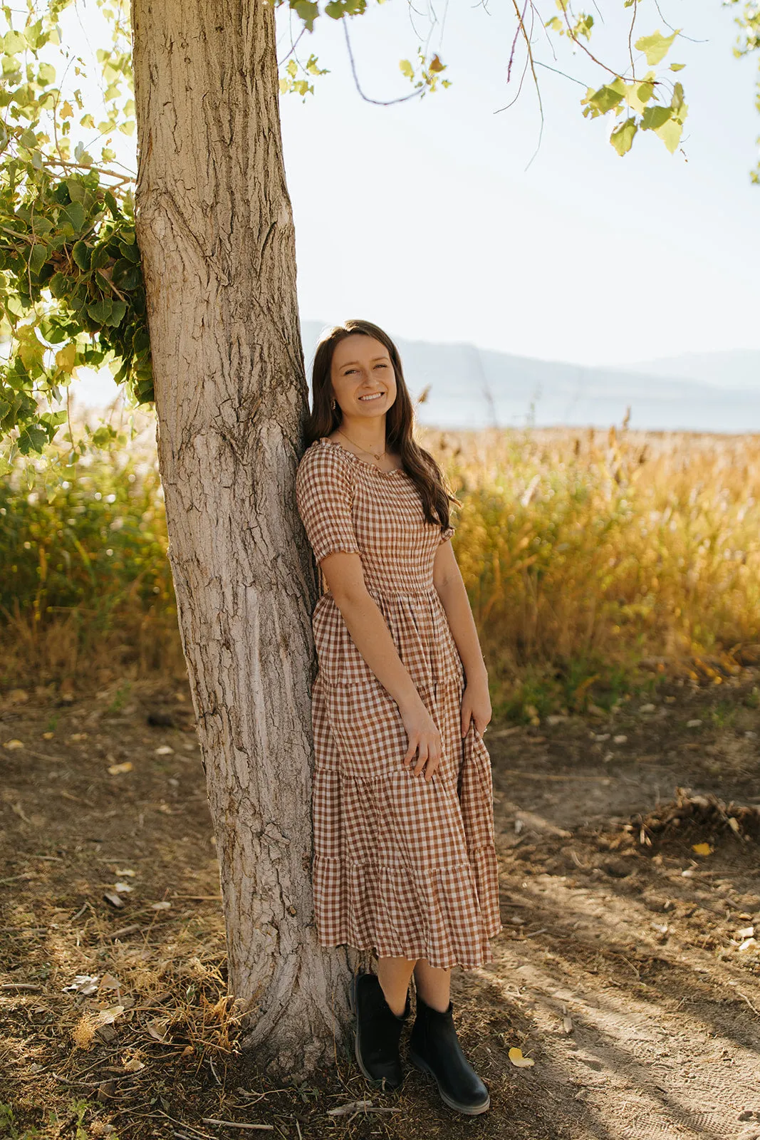 Karina Gingham Dress