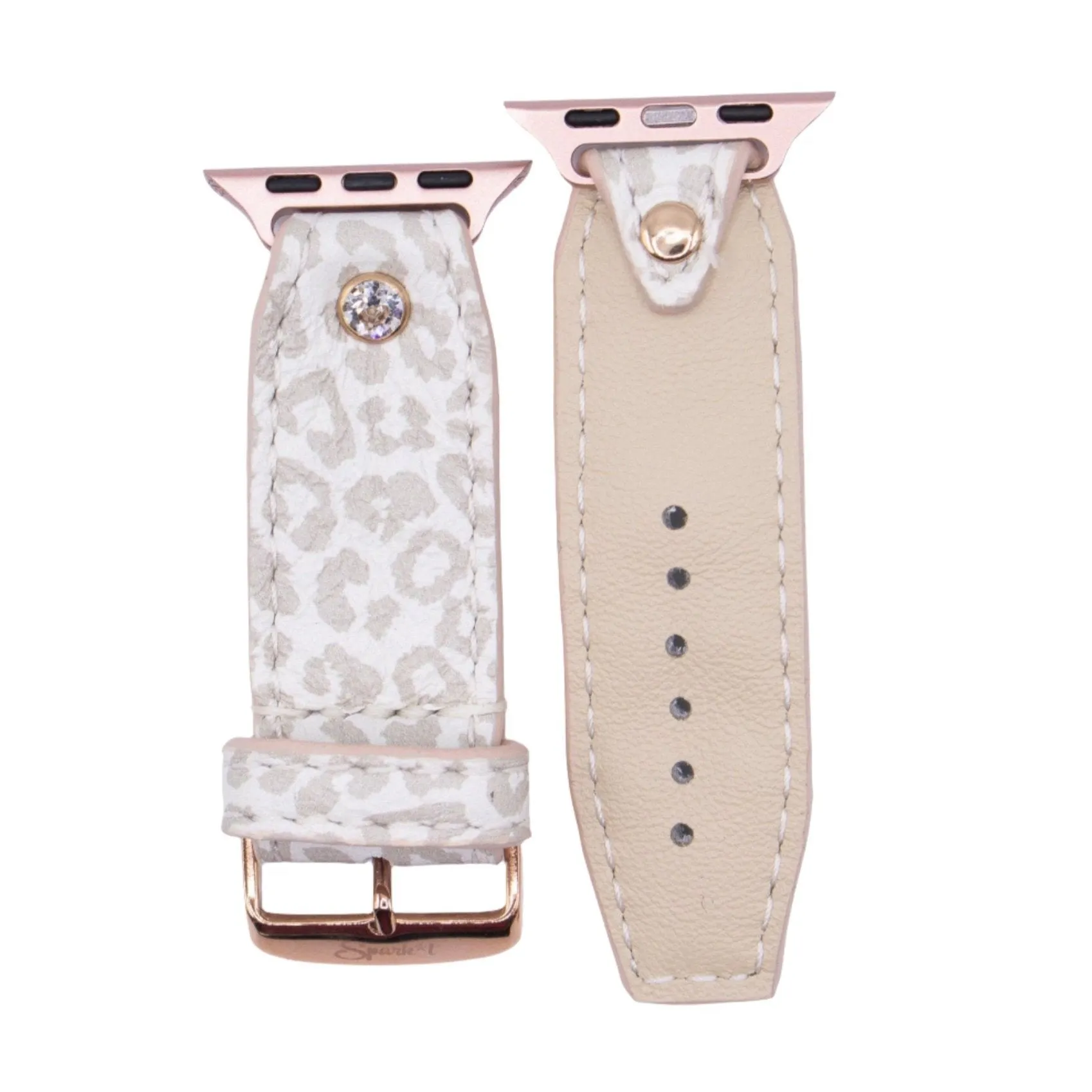 Linen Leopard Skinny Sivella Watchband