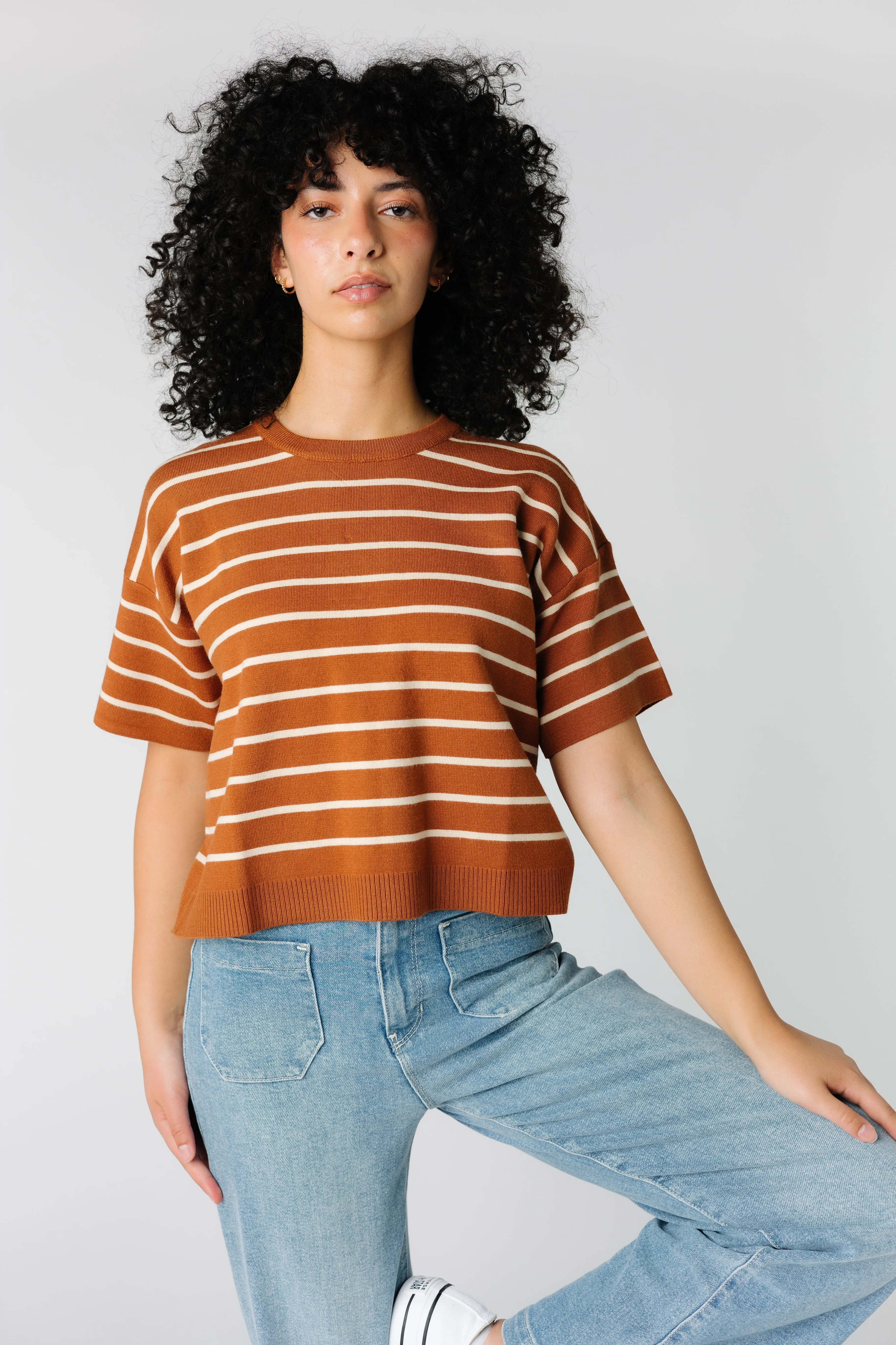 Macy Relaxed Crop Sweater