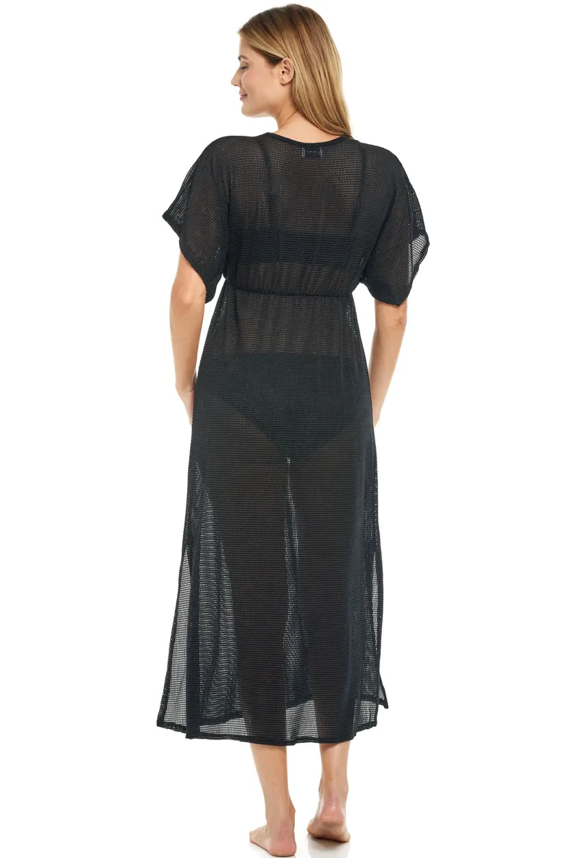 MAXI DRESS W/SLIT - GOFRET