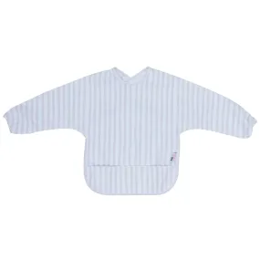 Messie Smock Bib – Lilac Stripe (Kid)