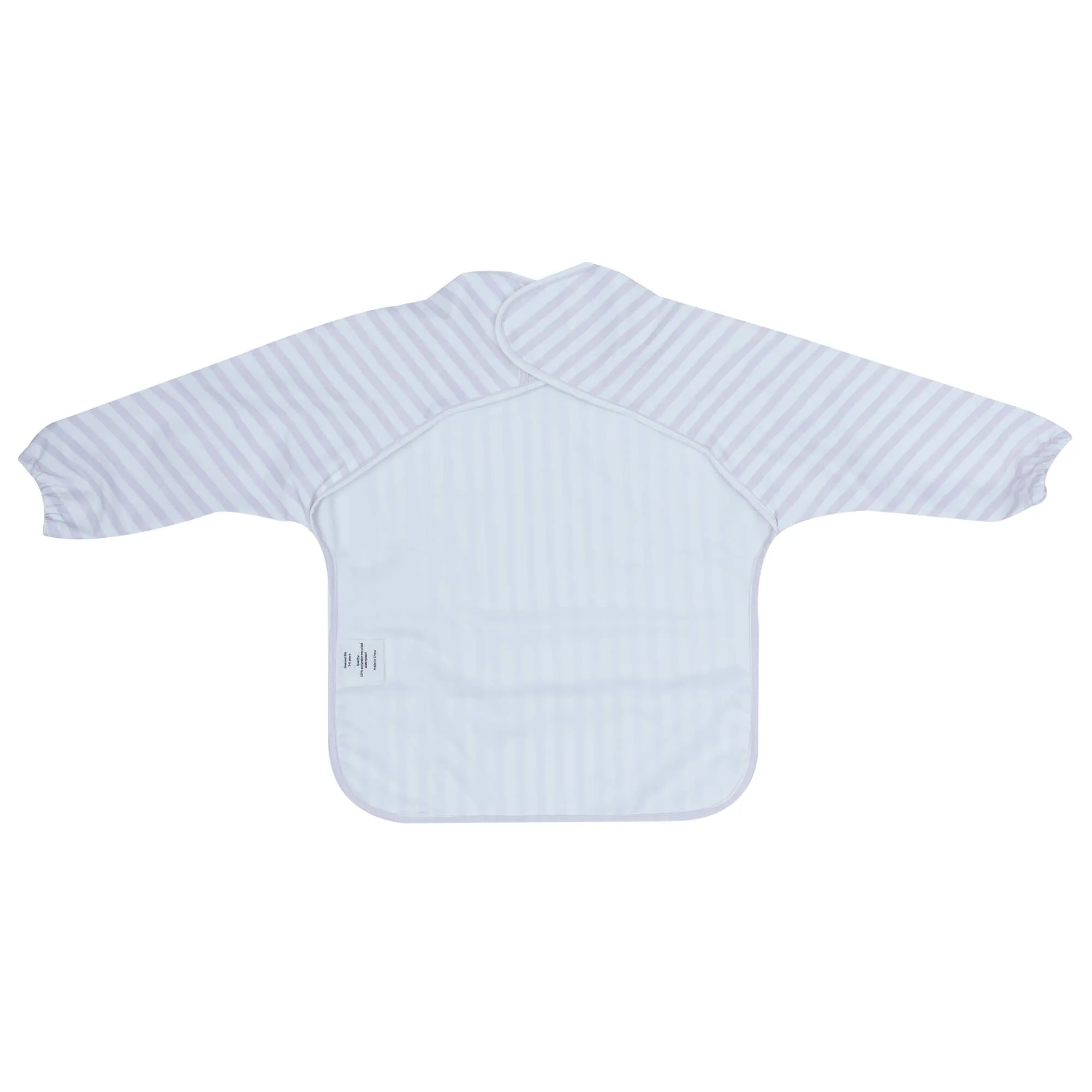 Messie Smock Bib – Lilac Stripe (Kid)