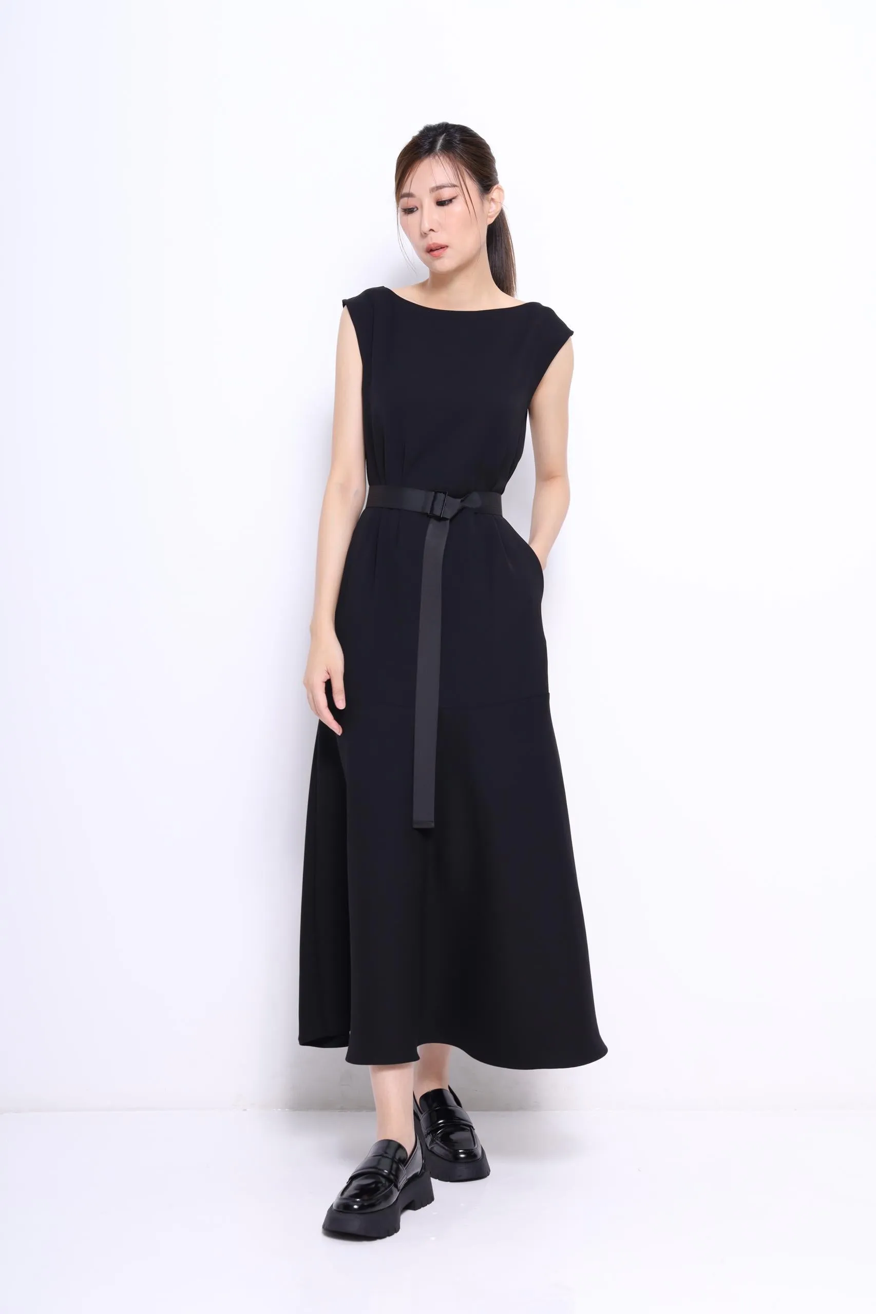 Mia Drop Waist Maxi Dress