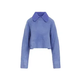 Mohair Polo Sweater