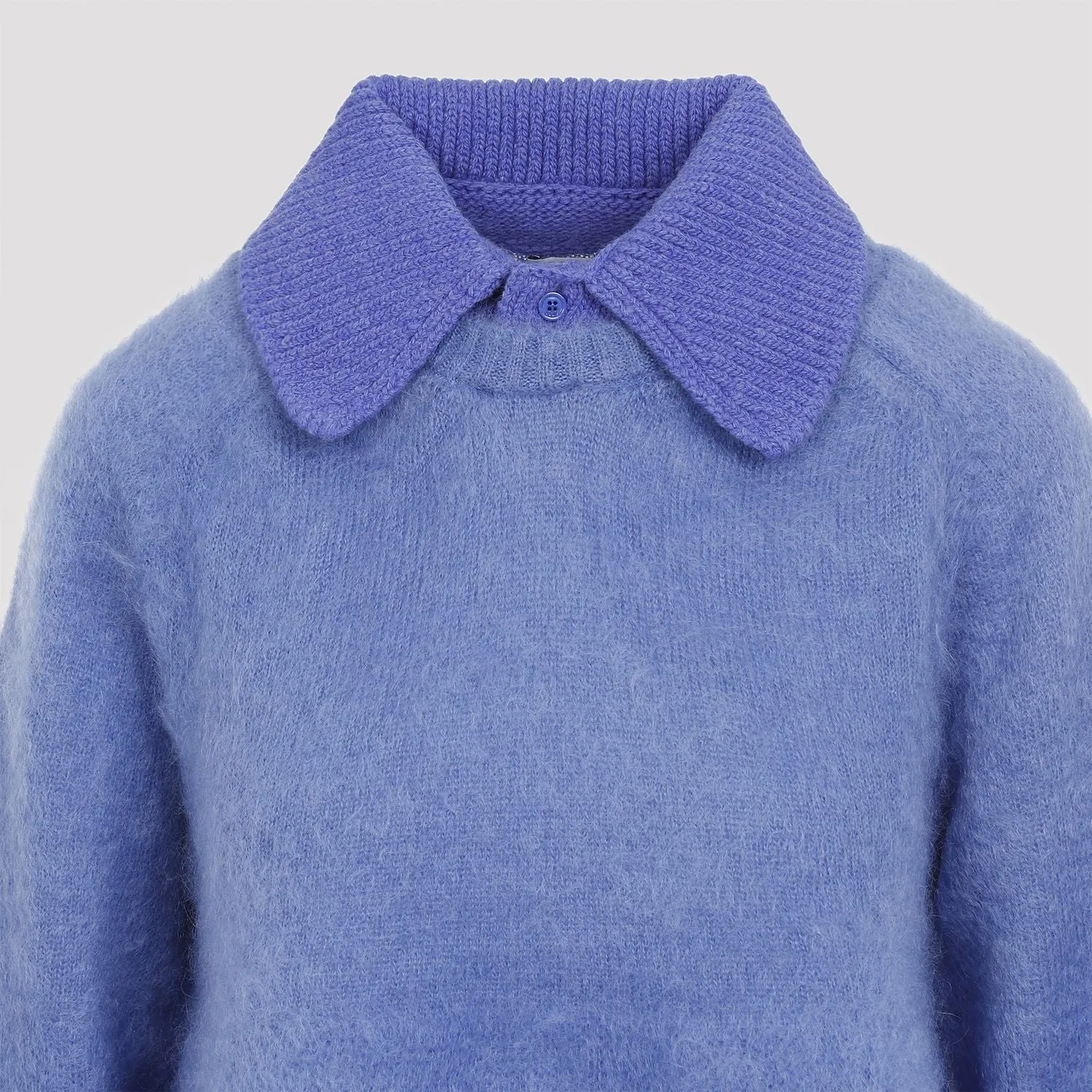 Mohair Polo Sweater