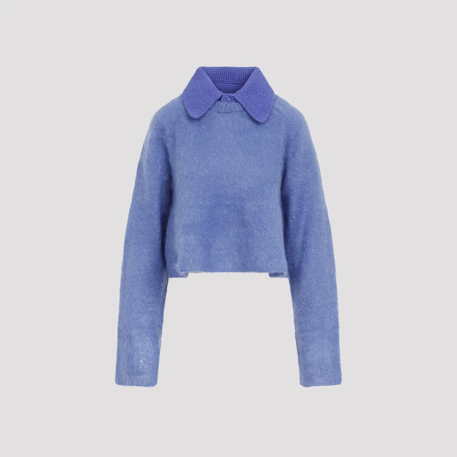 Mohair Polo Sweater