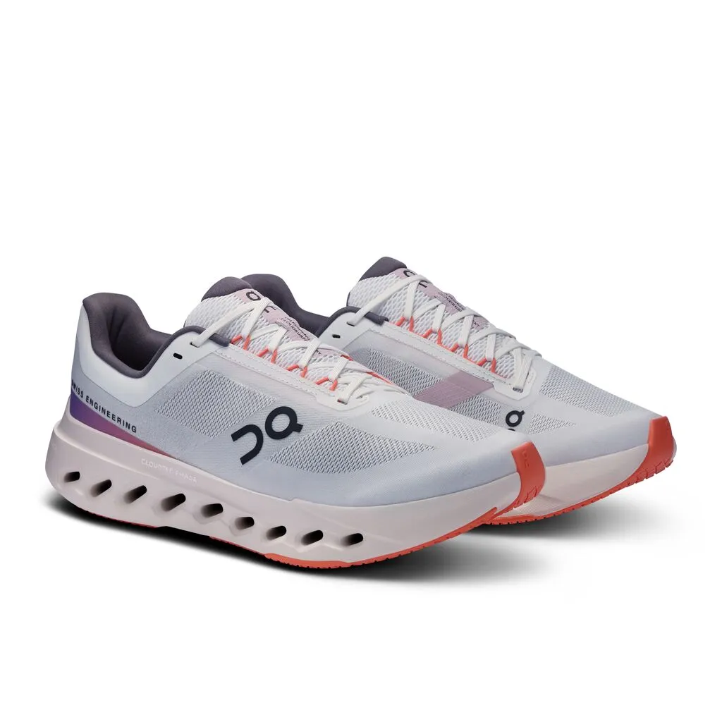 On Men's Cloudsurfer Next Running Shoes White / Flame