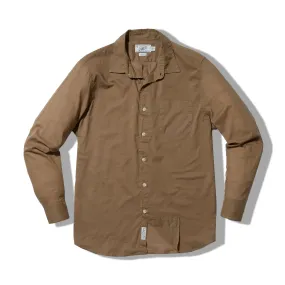 Portofino Featherweight Poplin Shirt - Ermine