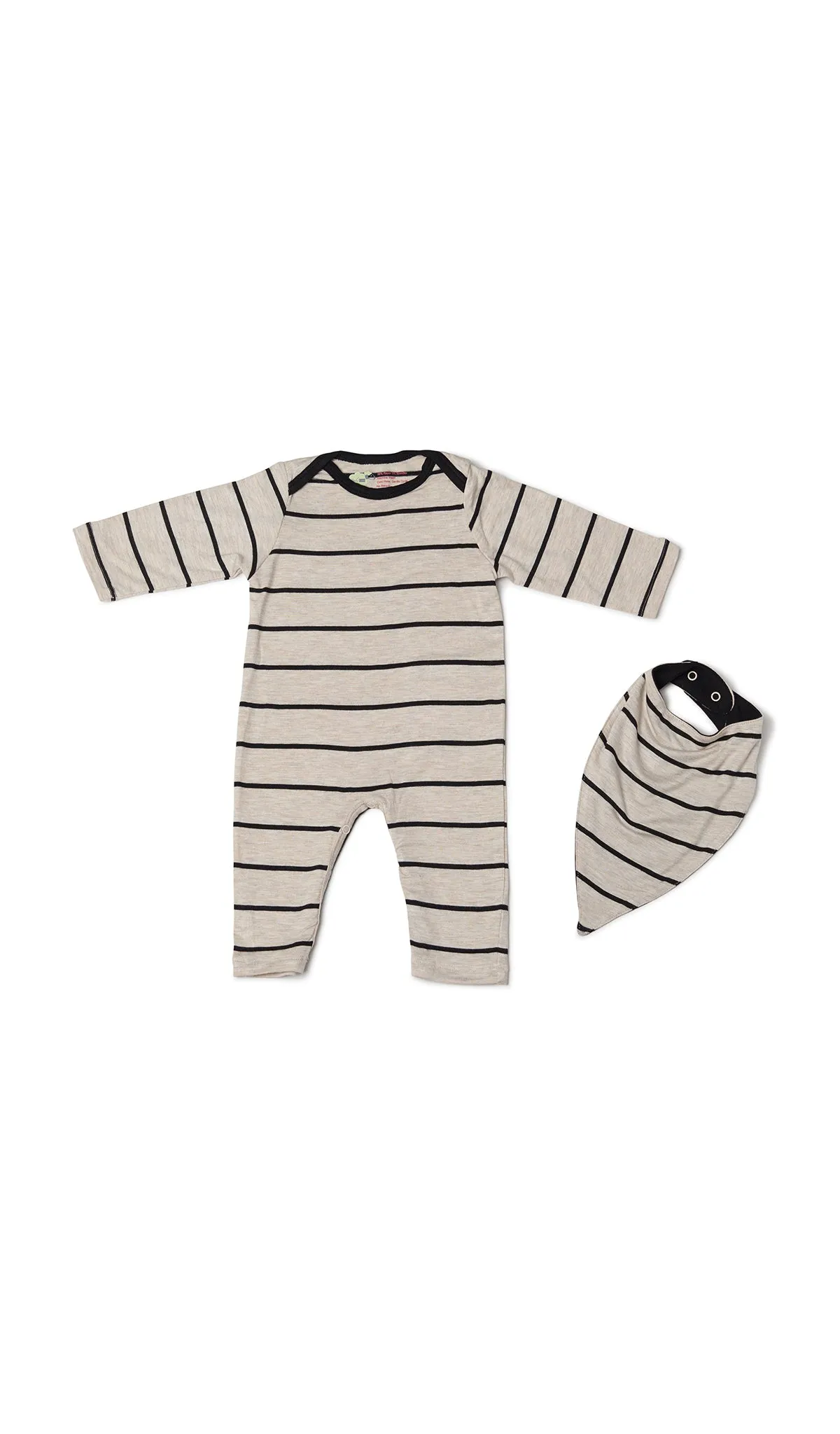 Romper 2-Piece - Sand Stripe