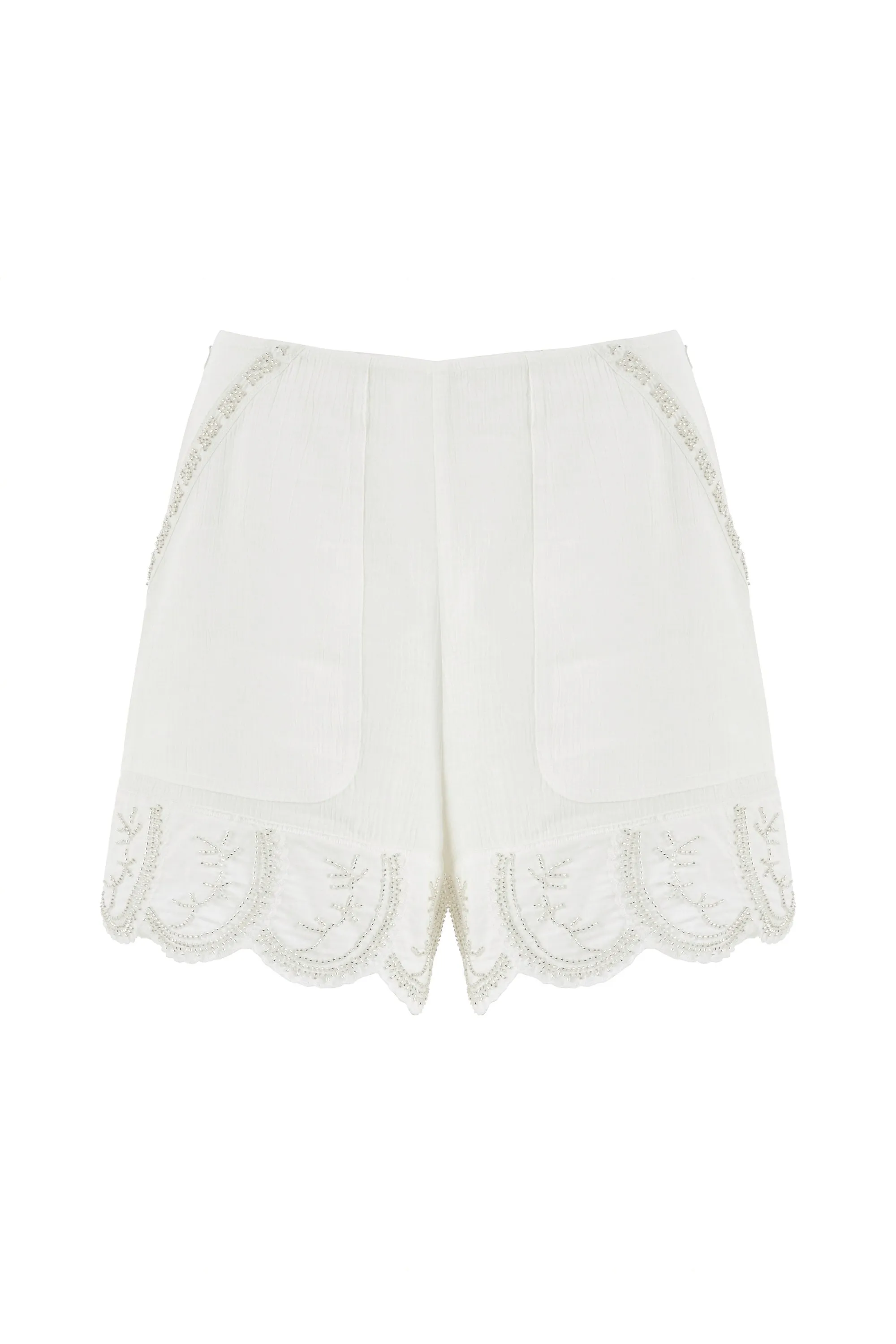 Stone Detailed Shorts