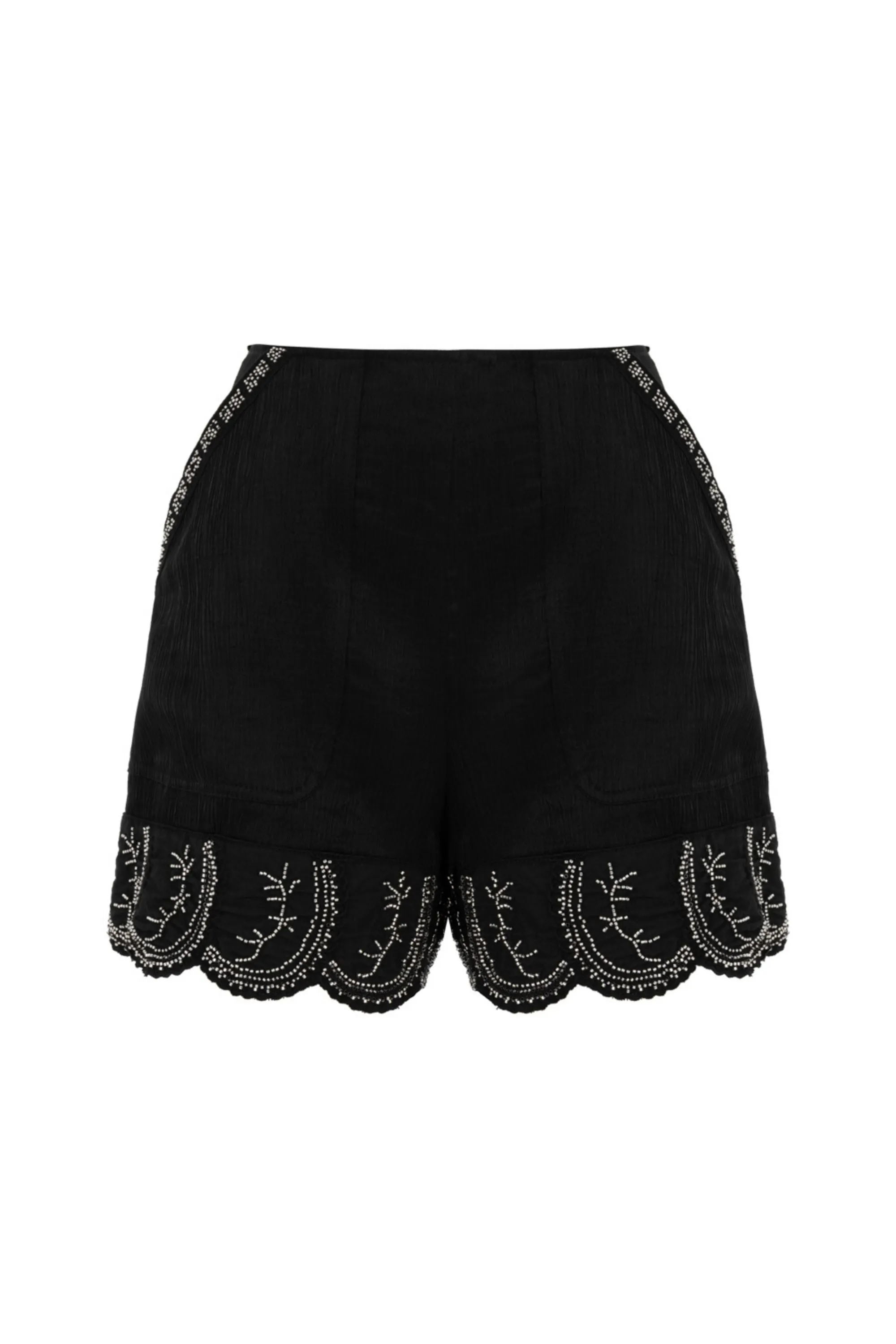 Stone Detailed Shorts