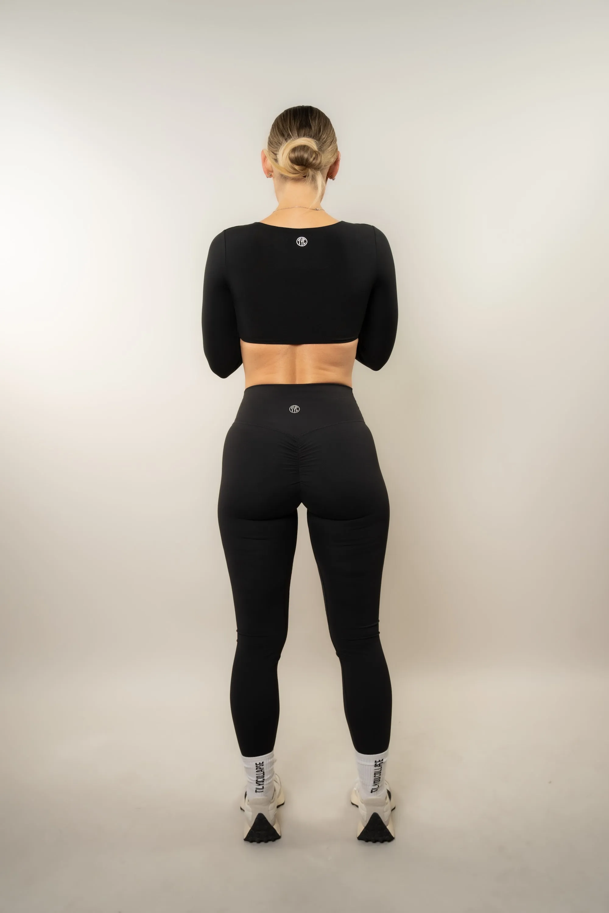 Tall 30" Effortless Scrunch Leggings - Black