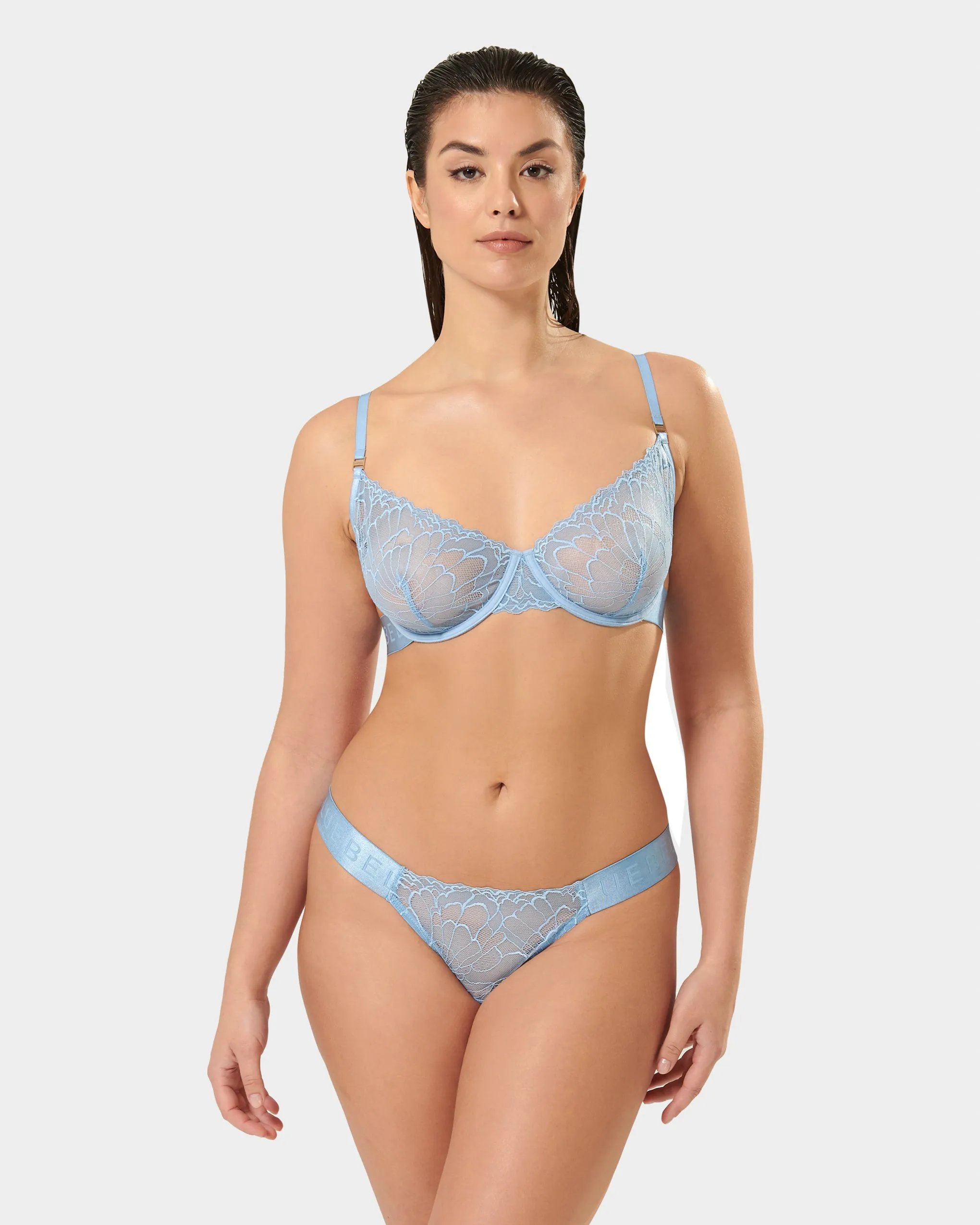 Tori Bra Blue Topaz