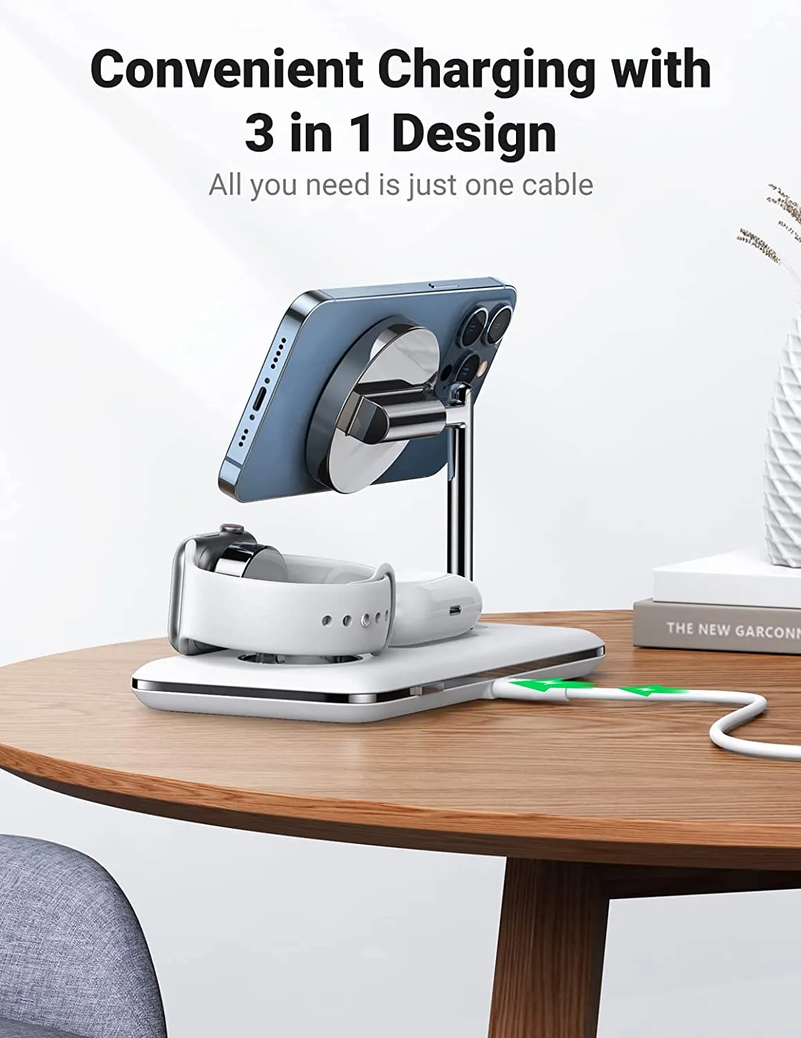 Ugreen 3-in-1 MagSafe Wireless Charging Station