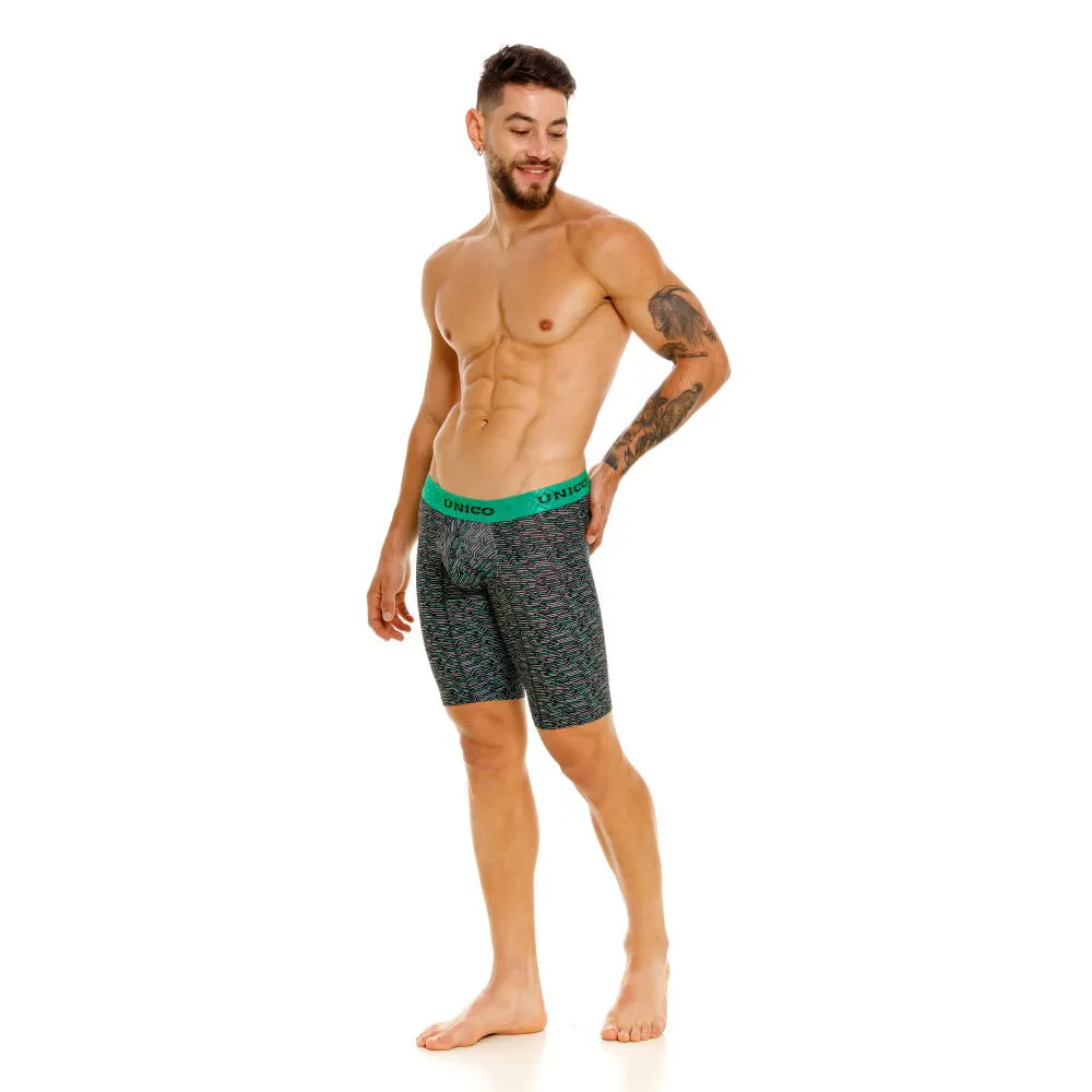 Unico Boxer Xtra Long Leg Suspensor ATHLETIC ELECTRICO Cotton