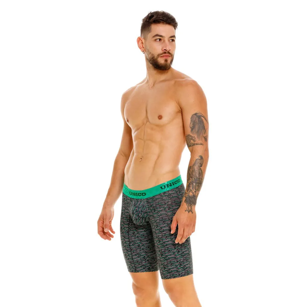 Unico Boxer Xtra Long Leg Suspensor ATHLETIC ELECTRICO Cotton