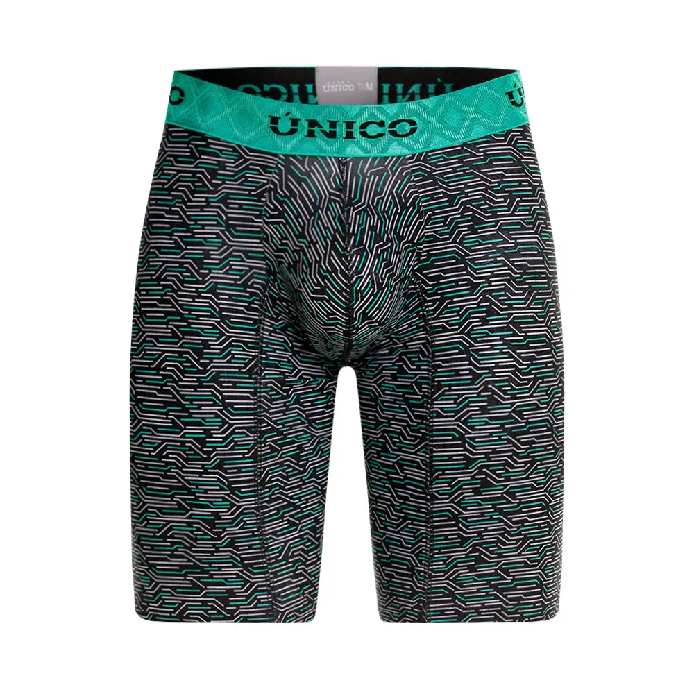 Unico Boxer Xtra Long Leg Suspensor ATHLETIC ELECTRICO Cotton