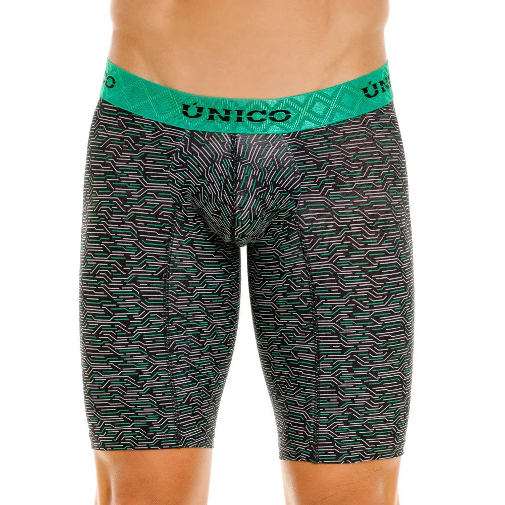 Unico Boxer Xtra Long Leg Suspensor ATHLETIC ELECTRICO Cotton