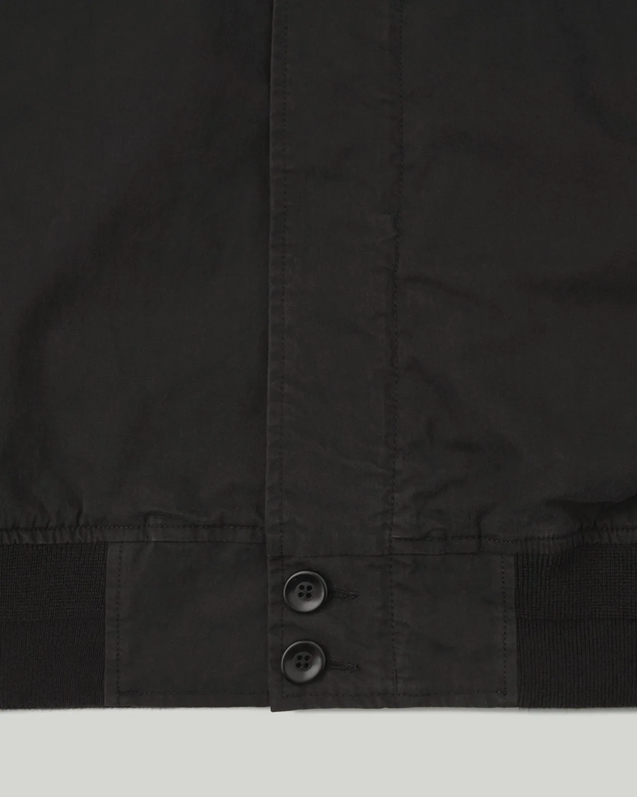 Washed Derby Jacket Black